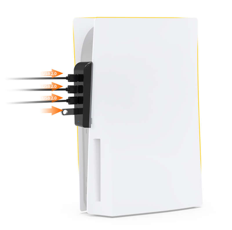 Ps5 Dobe 4 Port Hub