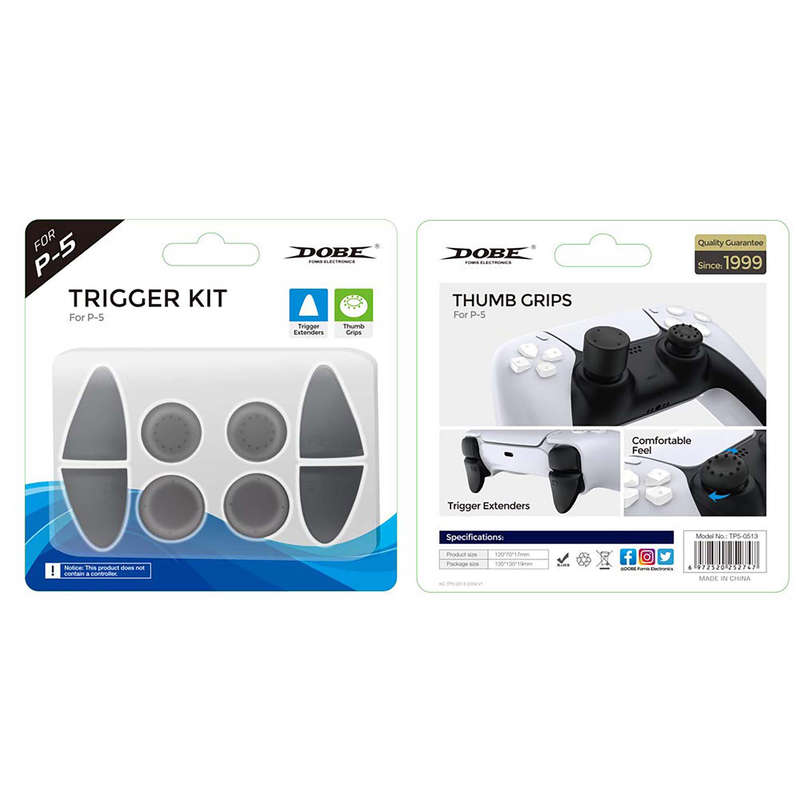 PS5 Dualsense Controller Dobe Trigger Extender Enhancement Kit
