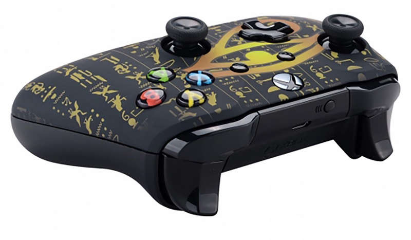 XBOX ONE S Controller Front Faceplate Art Series Soft Touch Pharaoh