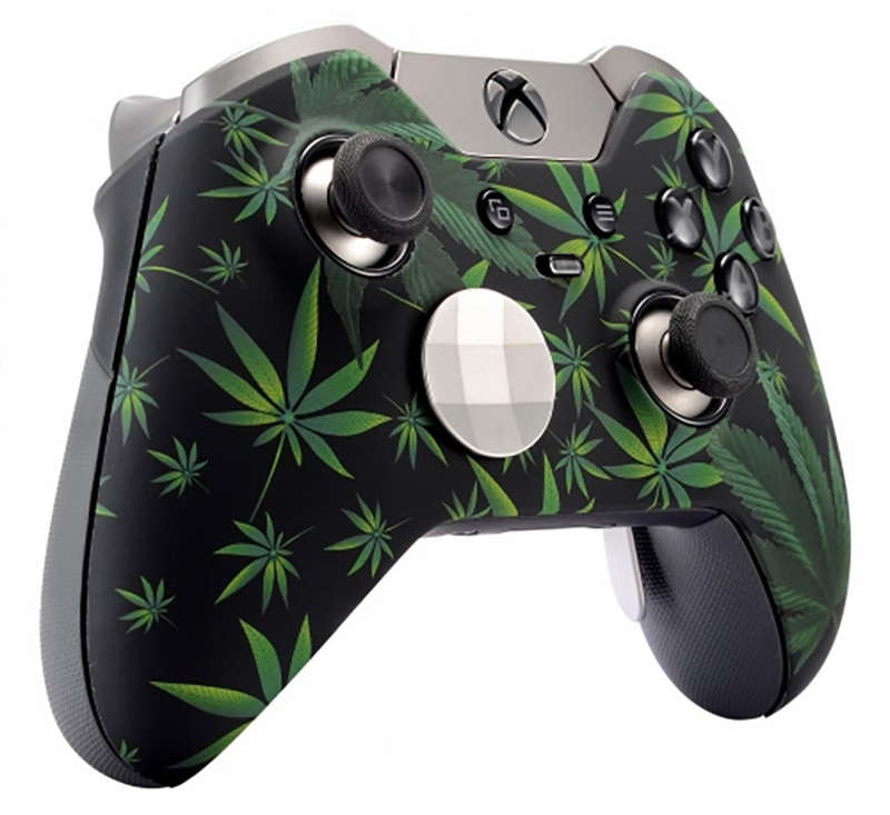 Xbox One Elite Controller Front Faceplate Art Series Green Day
