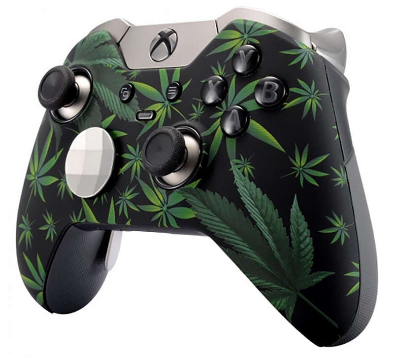 Xbox One Elite Controller Front Faceplate Art Series Green Day
