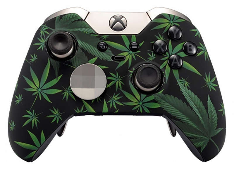 Xbox One Elite Controller Front Faceplate Art Series Green Day