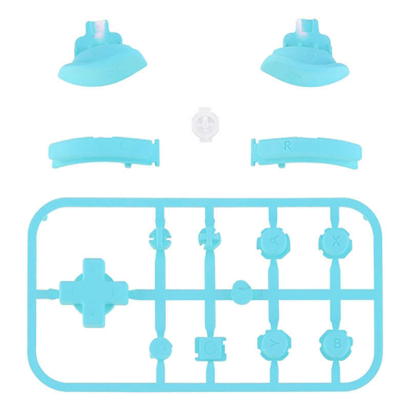 NS Switch Lite 14 Piece Button Kit Heaven Blue