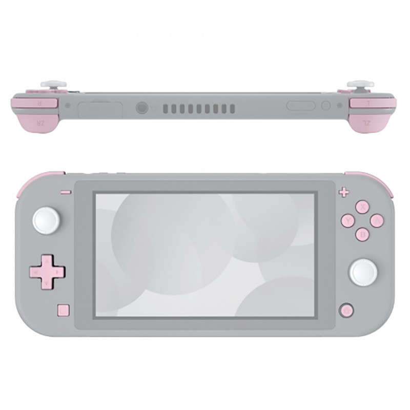 NS Switch Lite 14 Piece Button Kit Matte UV Sakura Pink