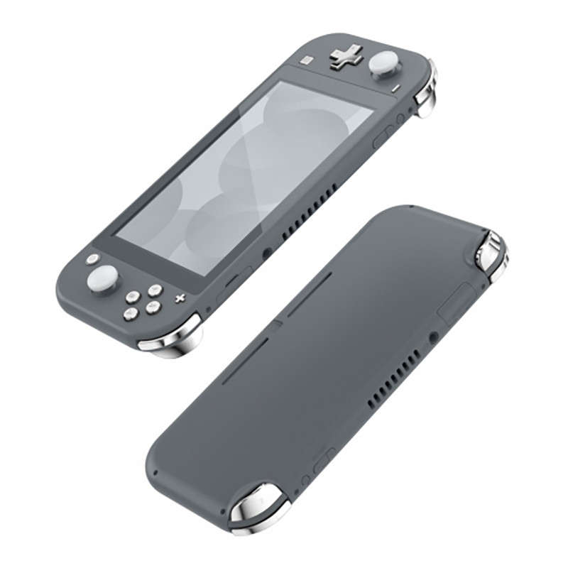 NS Switch Lite 14 Piece Button Kit Glossy Chrome Silver
