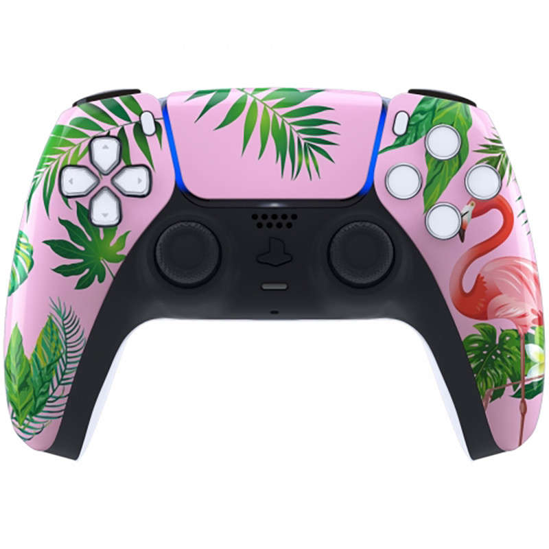 PS5 Dualsense Controller Front Shell With Touchpad Glossy Florida