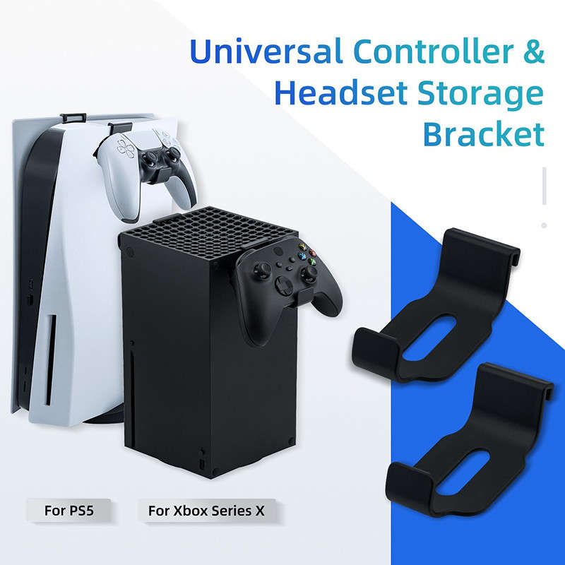 PS5/XBOX SERIES X UNIVERSAL CONTROLLER & HEADSET STORAGE BRACKET GP-510