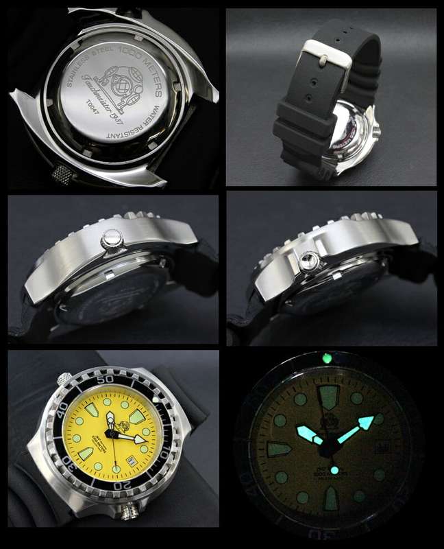 Tauchmeister automatic dive watch hot sale
