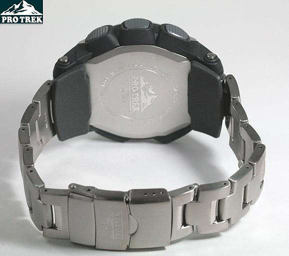 時計 CASIO Protrek PRG-500T TITANIUM Super Rare! Casio Men's Titanium PRG 500T-7DR Pathfinder