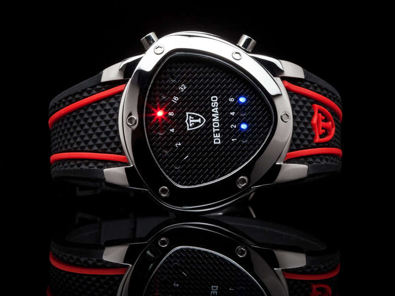 Detomaso binary watch new arrivals