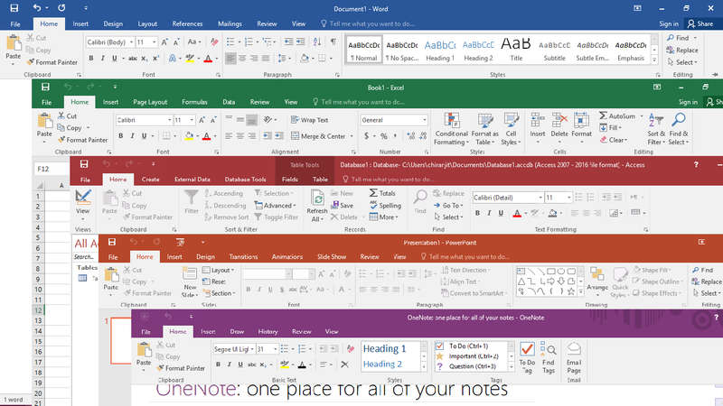 Microsoft Office 2016 Professional Plus