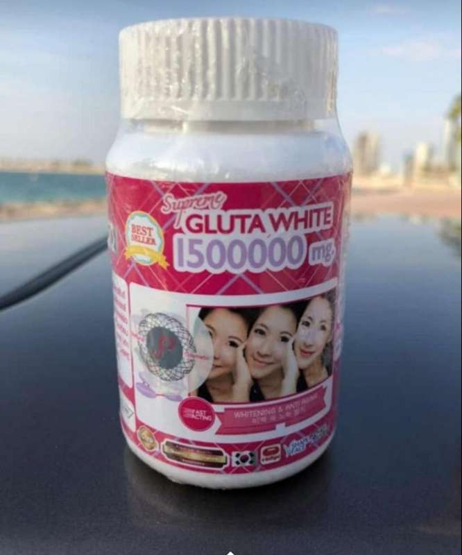 Gluta white plus 1500000mg Super Whitening Glutathione Anti - aging