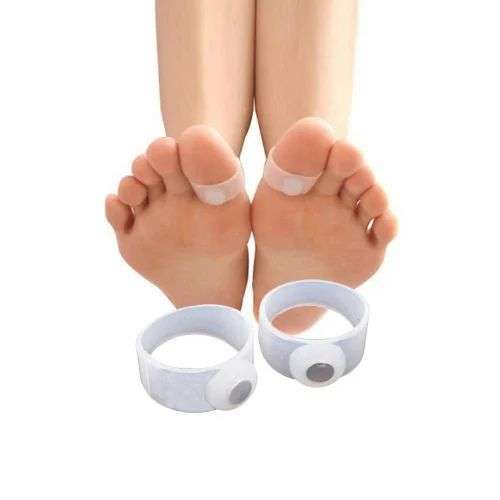 2 pcs.Slimming magnetic toe ring.Weight loss. Metabolism booster.Fat gone.blood circulation.Silicon.