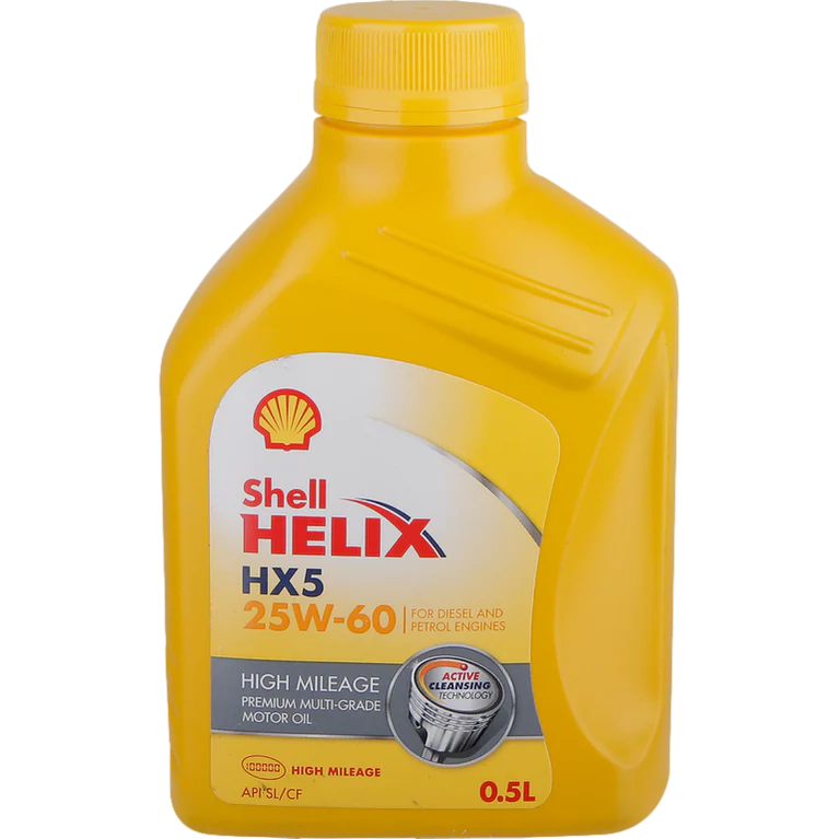 Shell Helix HX5 High Mileage 25W-60 500ML