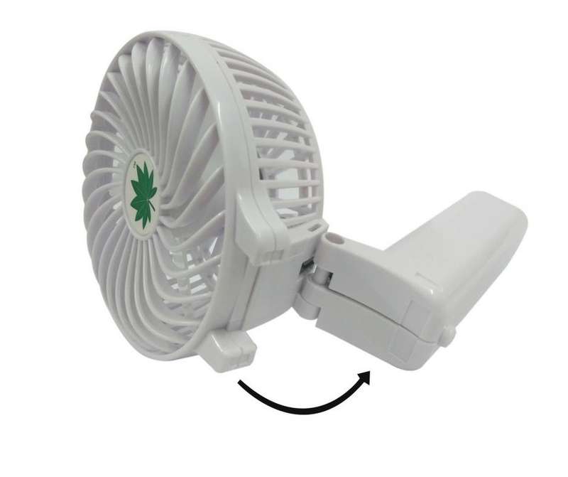 Mini Portable Rechargeable USB Foldable Hand Fan (Strong Wind)
