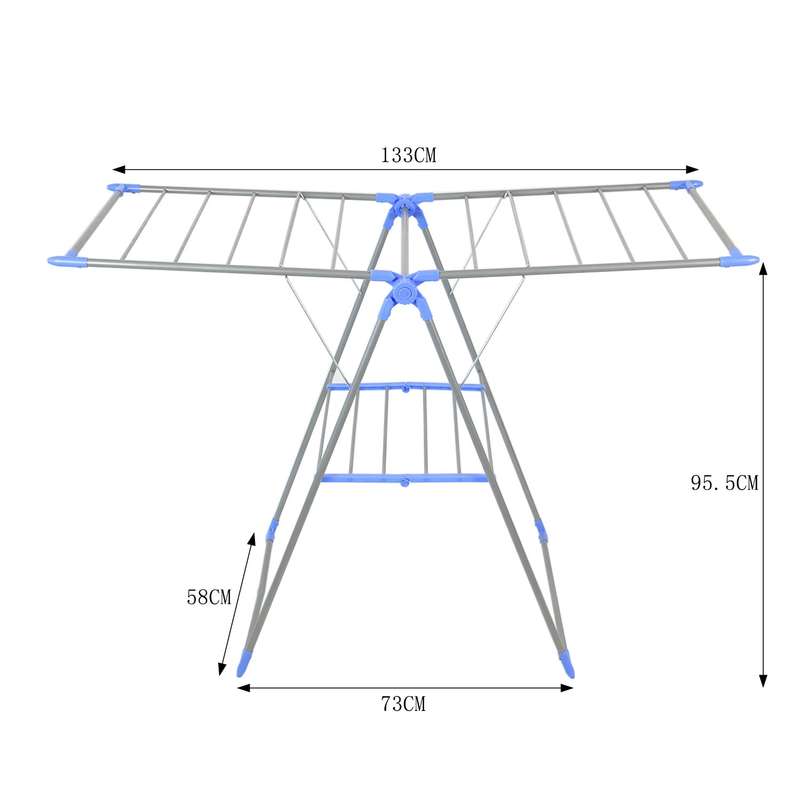Collapsible Clothes Drying Rack