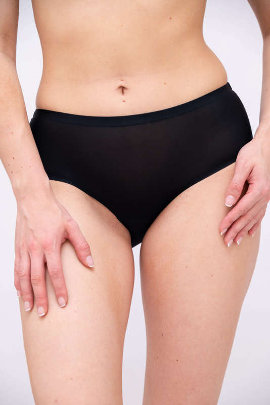 Senza Seamless Underwear Panties Black