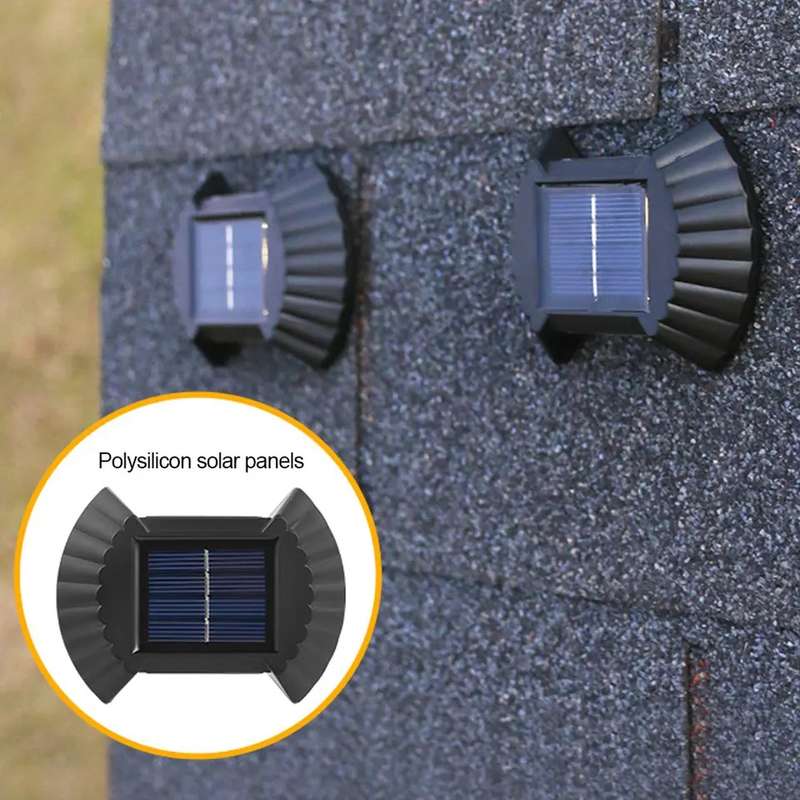 Solar Double Head Wall Light Box Of 2