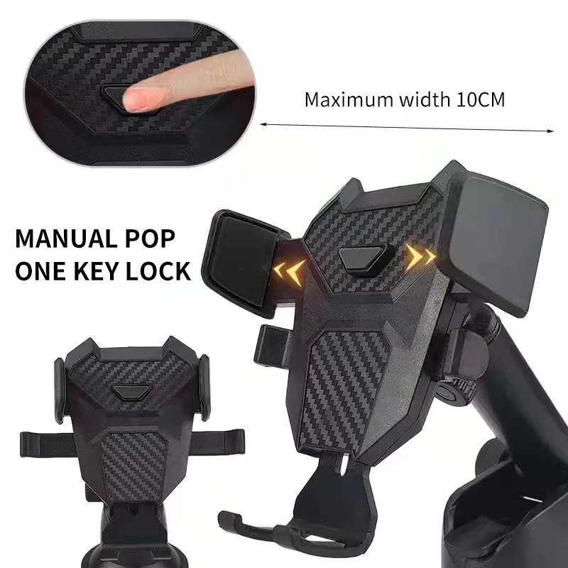 The Mobile Phone Car Holder for Dashboard with Suction Cup 