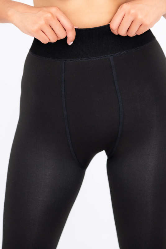 Thermal Fleece Lined Winter Leggings 6mm