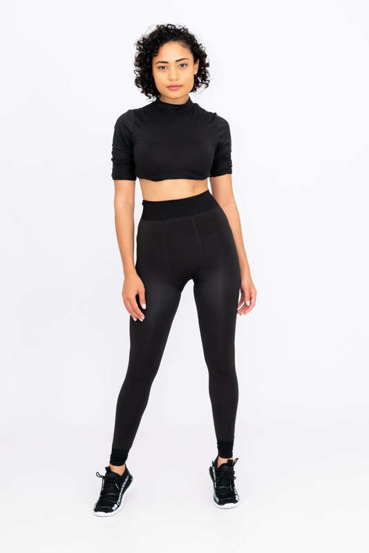 Thermal Fleece Lined Winter Leggings 6mm