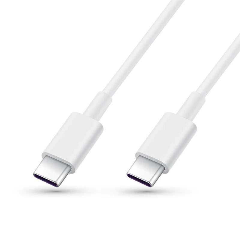 PD Smart Fast Charging USB Type-C Adapter With Type-C to Type-C Cable 1M