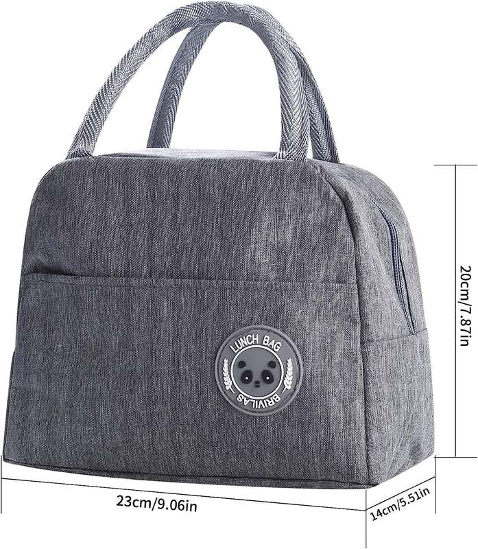 Senza Sport® Insulated Lunch Bags Reusable Cooler Lunch Tote Bag With Pockets PROMO-2-FOR-1