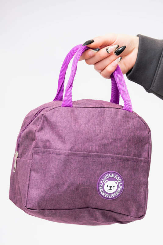 Senza Sport® Insulated Lunch Bags Reusable Cooler Lunch Tote Bag With Pockets PROMO-2-FOR-1