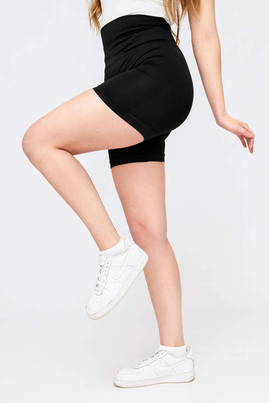 High Waisted Yoga Shapewear Shorts