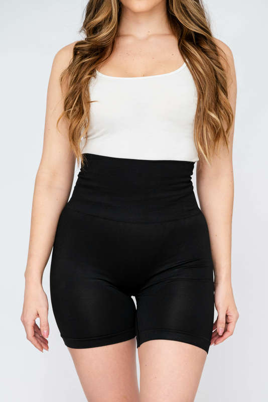 High Waisted Yoga Shapewear Shorts