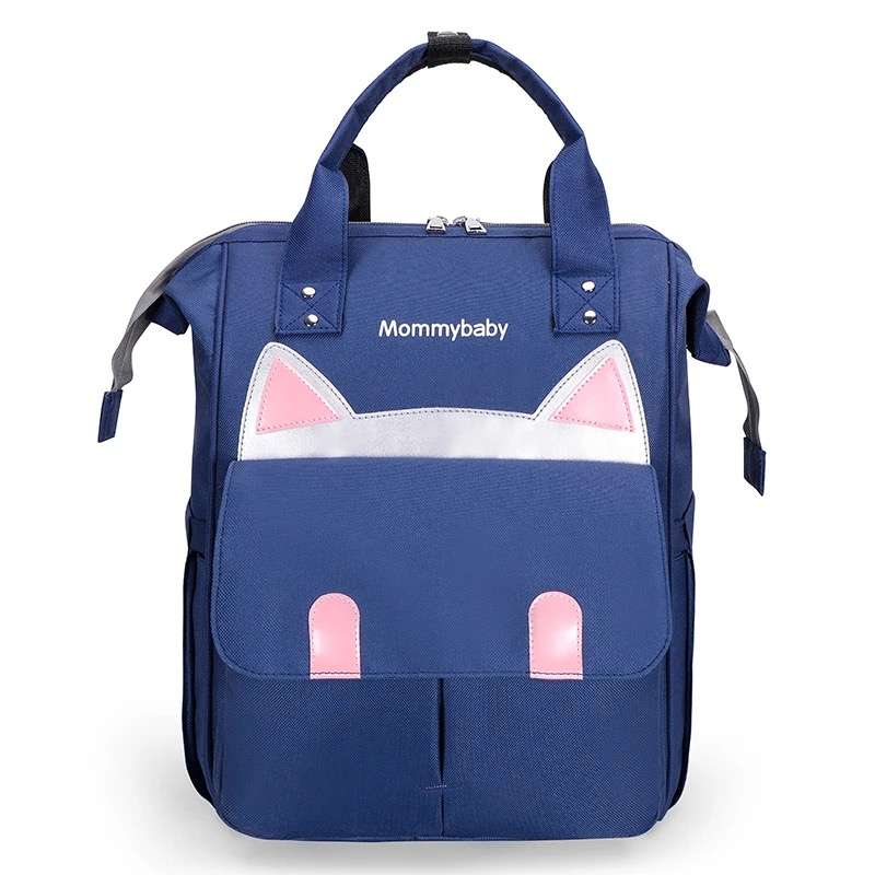 Maternity Baby Waterproof Diaper Travel Backpacks Bag Dark Pink