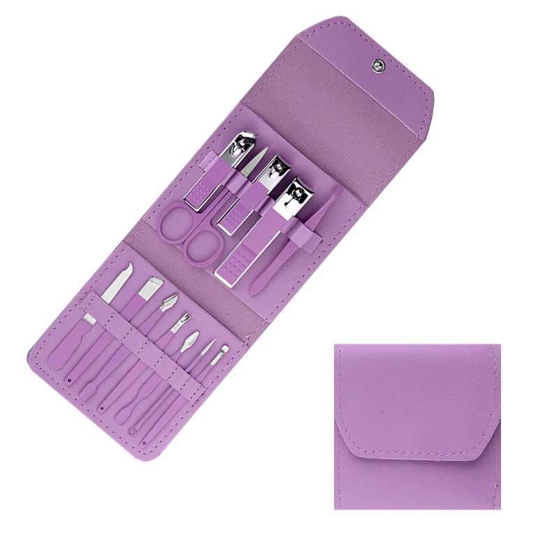 Nail Clippers Manicure & Pedicure Tools Nail Tools 16 Piece Stainless Steel Set