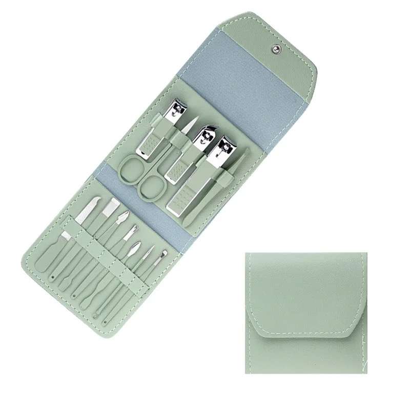 Nail Clippers Manicure & Pedicure Tools Nail Tools 16 Piece Stainless Steel Set