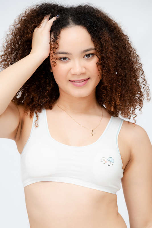 Pack Of 3 Girls Bra Ultra Comfort Soft Free Size