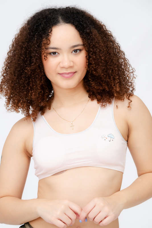Pack Of 3 Girls Bra Ultra Comfort Soft Free Size