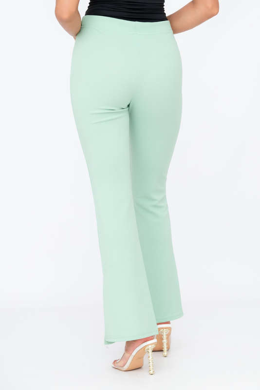 Heidi Waisted Formal Flare Leg Pants