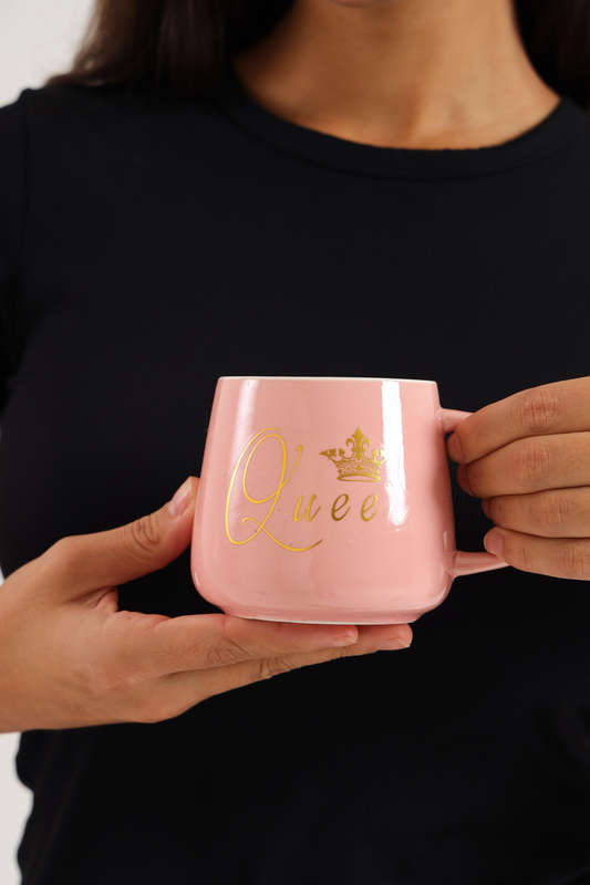 Smart Ceramic Coffee Warming Coaster 4 Piece Heated Mug Set Pink