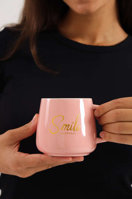 Smart Ceramic Coffee Warming Coaster 4 Piece Heated Mug Set Pink