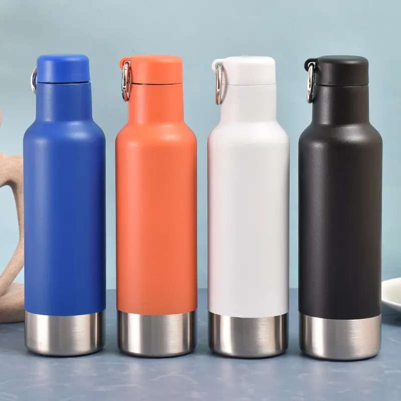 Stainless Steel Hot &amp; Cold Double Wall Vacuum Sports Bottle Flask 500ml