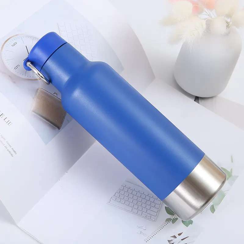 Stainless Steel Hot &amp; Cold Double Wall Vacuum Sports Bottle Flask 500ml