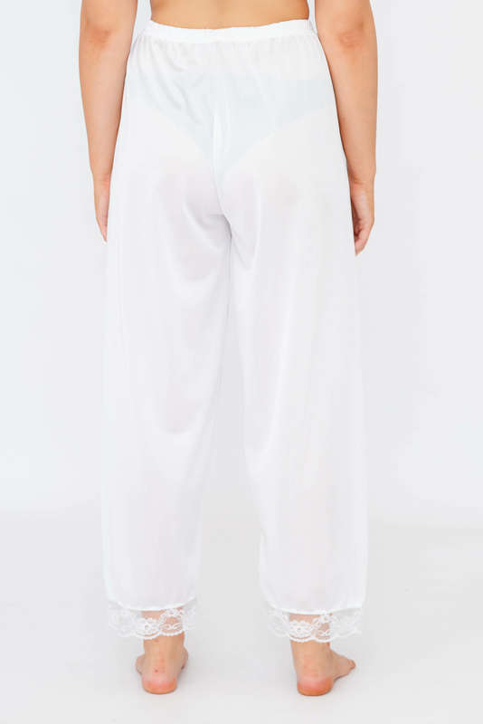 Senza Undergarment Slip Pants Black White