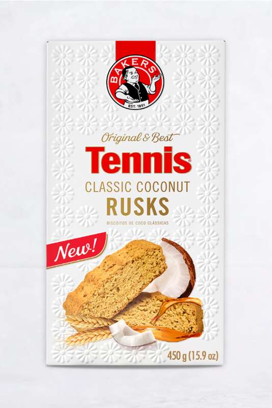 Bakers Tennis Classic Coconut Rusks 450g