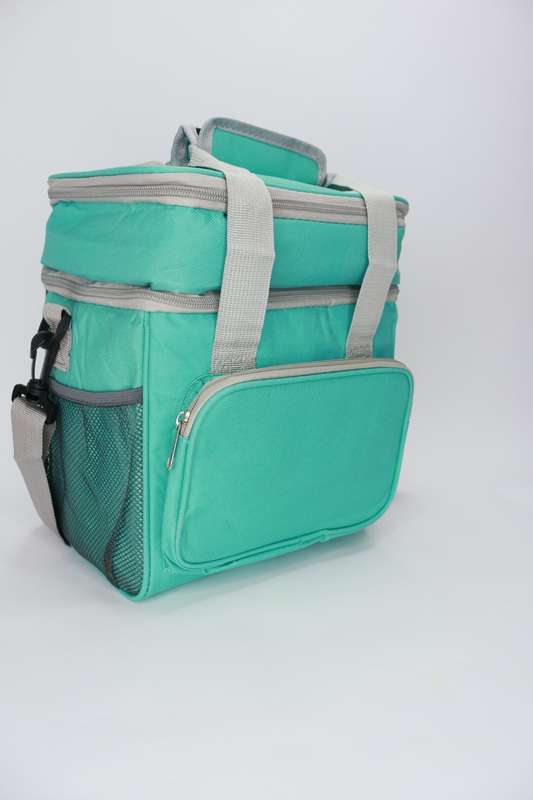 Double Decker Thermal Cooler Lunch Bag