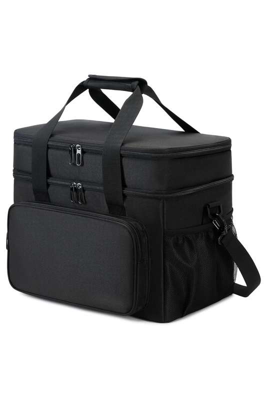 Double Decker Thermal Cooler Lunch Bag