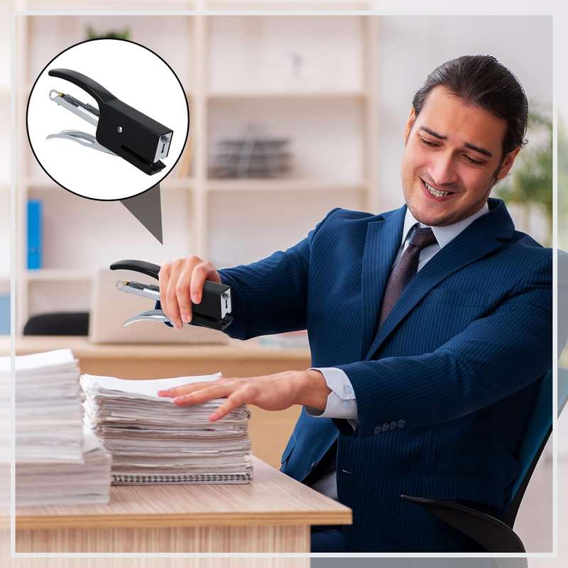 Plier Stapler Heavy Duty Black
