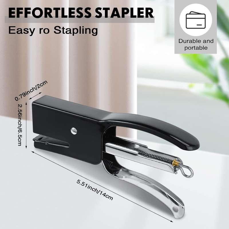 Plier Stapler Heavy Duty Black