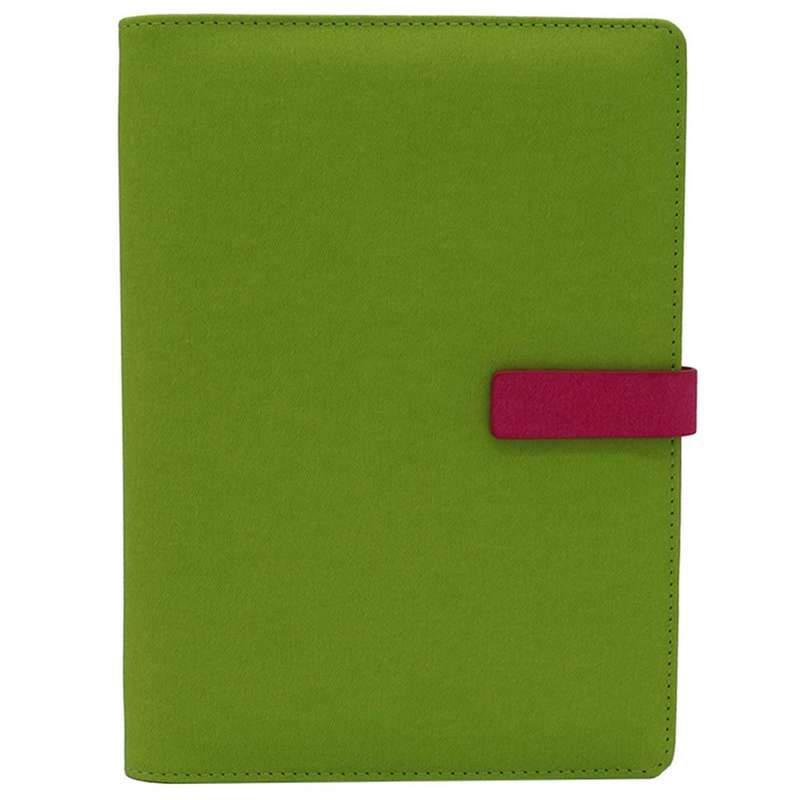 Premium Leather Soft Cover Thick Lined Paper Journal Notebooks with Magnetic Buckle for Business ...