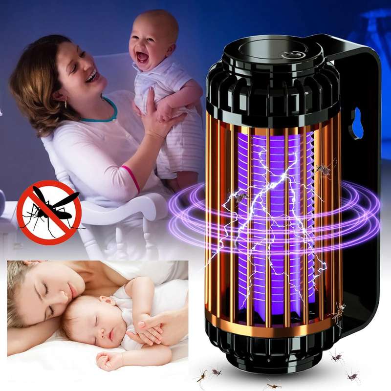 Rechargeable Mosquito UV Zapper Lamp Indoor