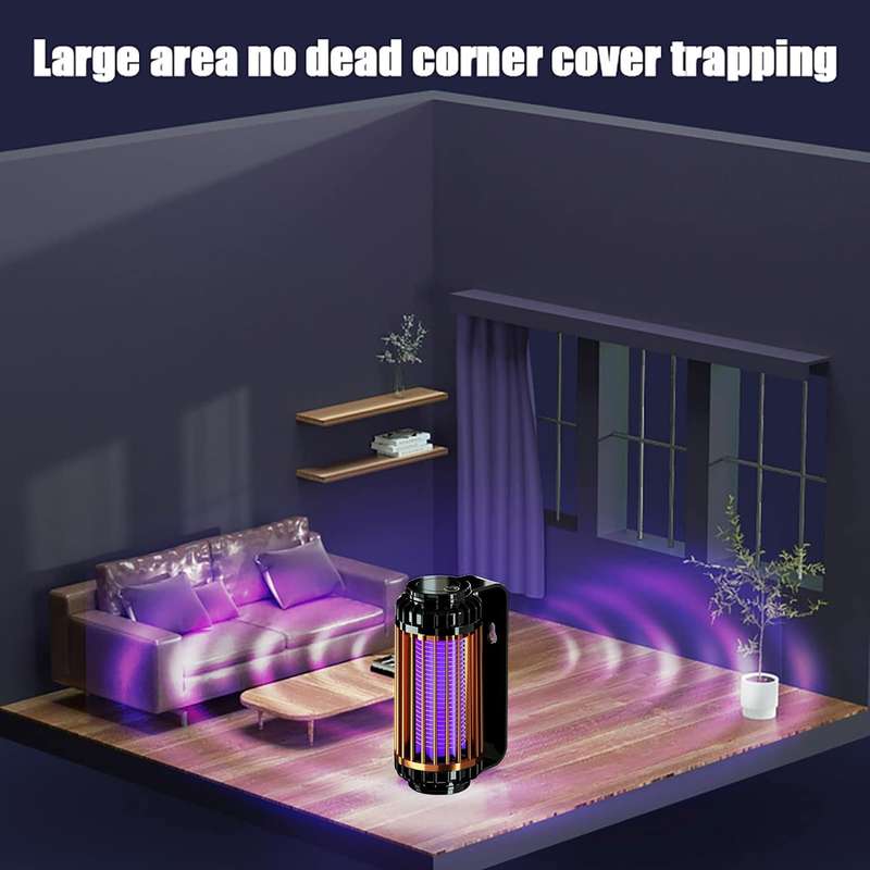 Rechargeable Mosquito UV Zapper Lamp Indoor