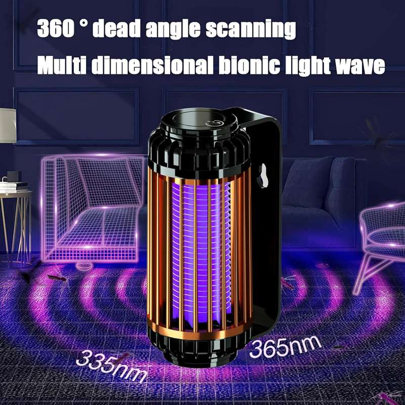 Rechargeable Mosquito UV Zapper Lamp Indoor